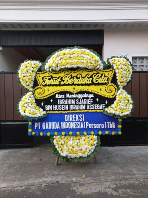 Papan Bunga Duka di Sumur Gedang